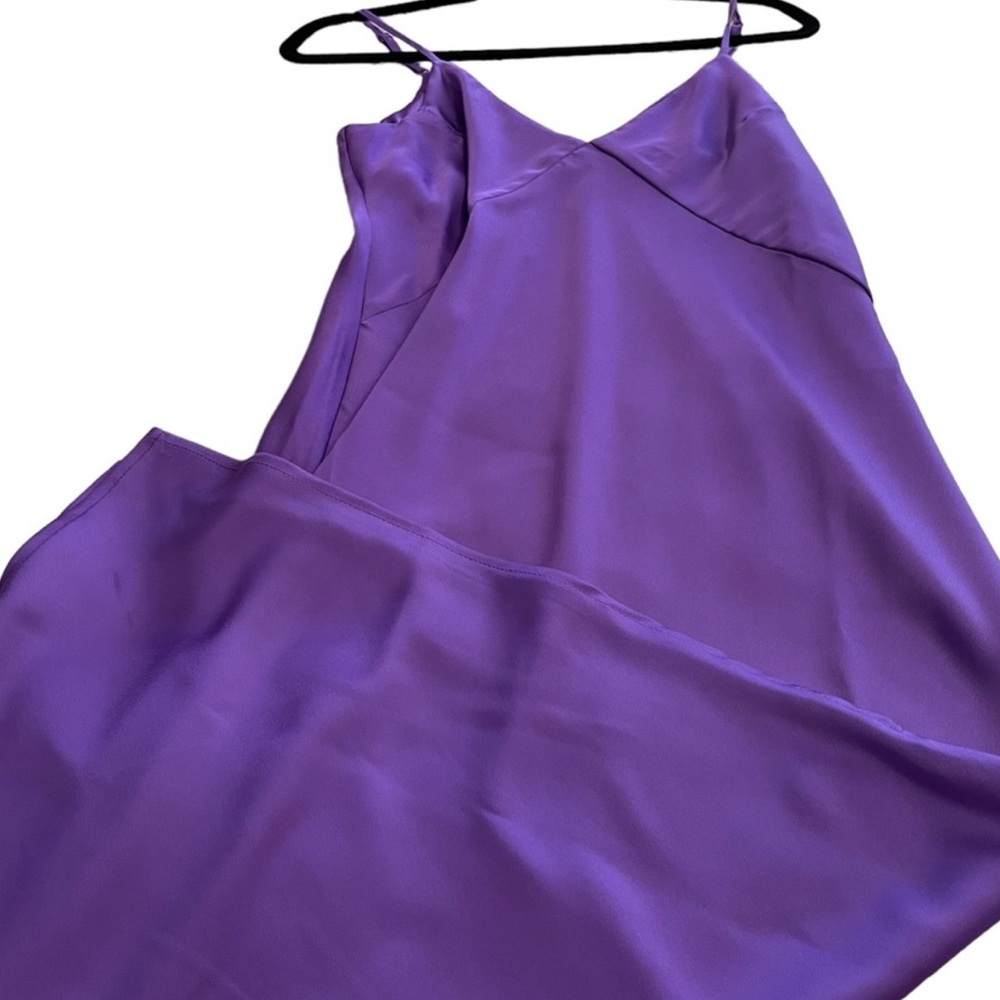 NWOT A New Day Women's Midi Slip Dress in Purple Size XS - Picture 4 of 8